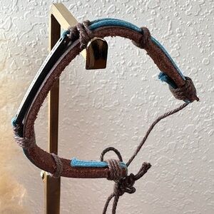 Leather bracelet